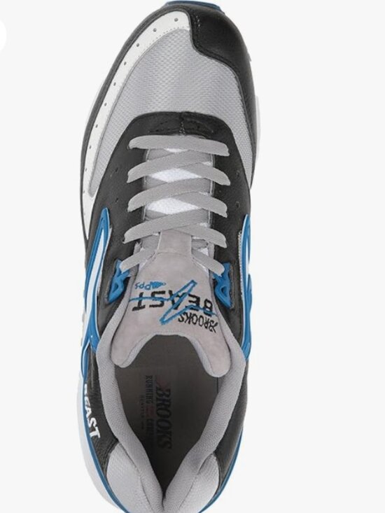 Brooks Beast 1 Snorkel Blue Retro Sneakers NWT Men\'s 8.5 stability walking shoes